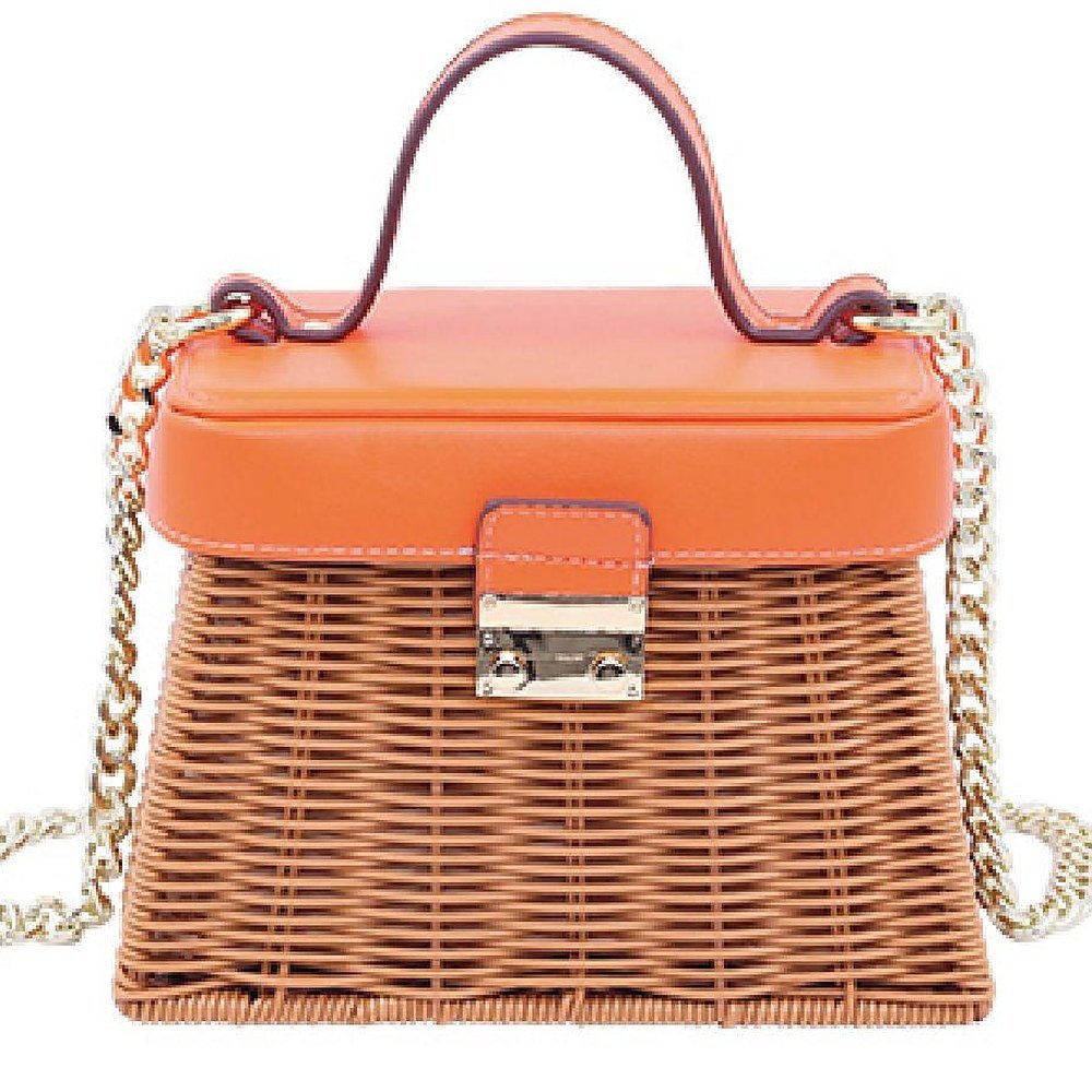 Straw crossbody bags