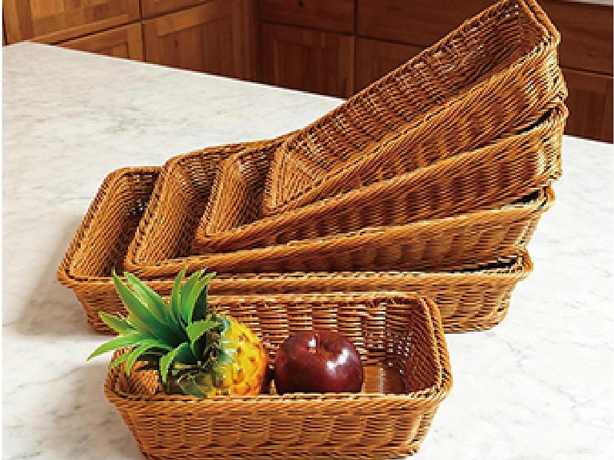 Natural Woven Serving Tray