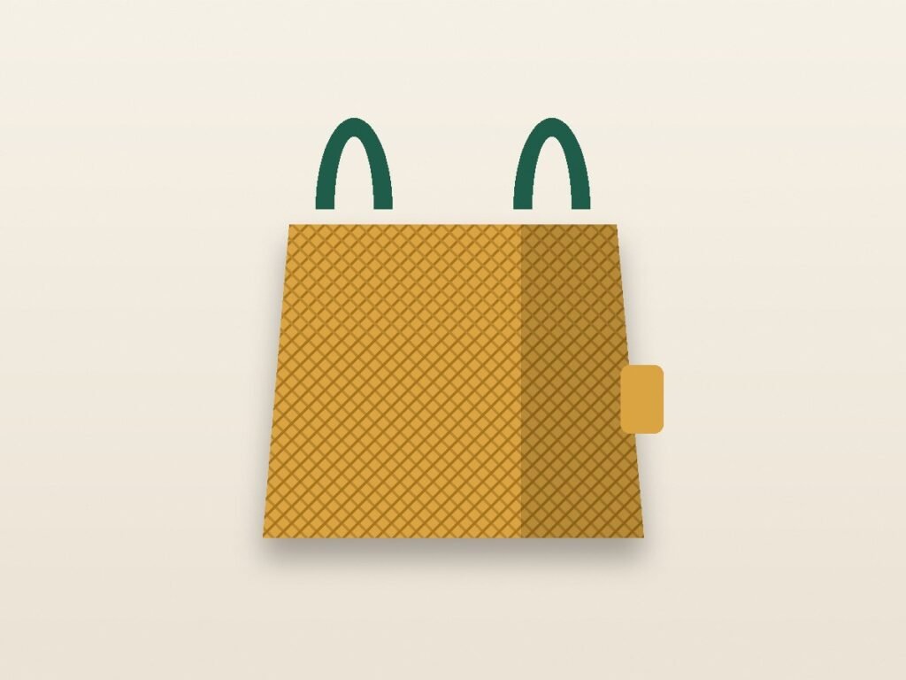 Promotional Straw Shopper